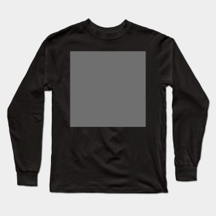 Single color - gray Long Sleeve T-Shirt